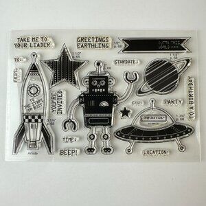 My Acrylix Stamps - Outta This World Occasions CTMH c1523